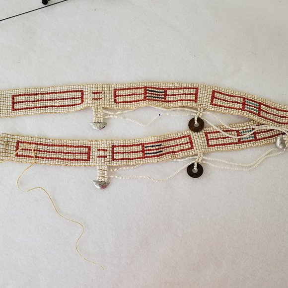 Beaded Belt with Coins African Kenya main image 5